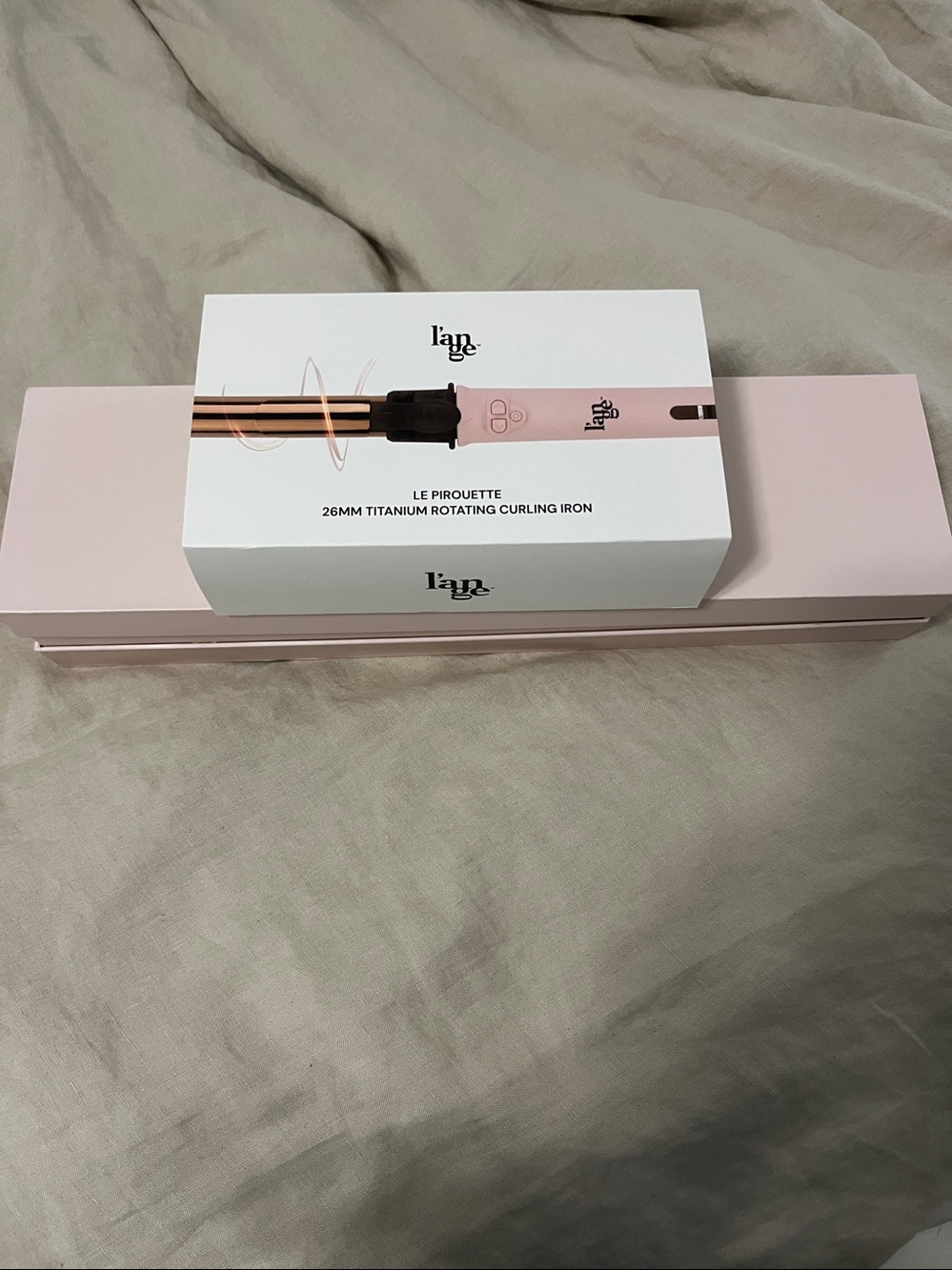 Lange Le Pirouette 26mm Rotating Curling Iron - Pink & Rose Gold